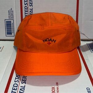Noah NYC new York core logo nylon Hemingway 5 panel camp cap 🧢 hat streetwear